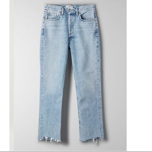 SELLING AGOLDE RILEY LIGHT WASH JEAN